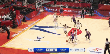 [热烈对决！北控与山西互换9-0攻击波，第三节激战正酣]