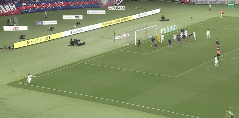 [⚽日本职业联赛中场：高井幸大的进球被吹罚，FC东京与川崎前锋暂时战成平手]
